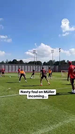 The most serious foul of the season.