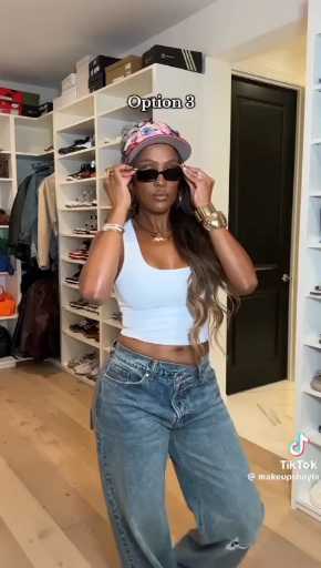 Denim outfit idea

Cc: Makeupshayla 

Follow our