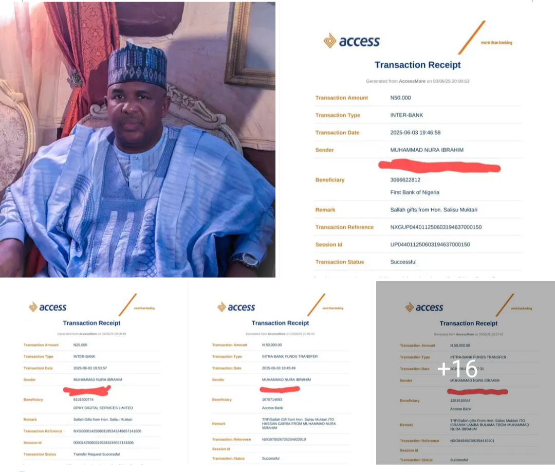 Hon. Salisu Muktari Ya Tallafawa Ma'aikatan Karamar Hukumar Potiskum, Marubuta Social Media Na APC Da Kudi Da Kayayyakin Bukatu