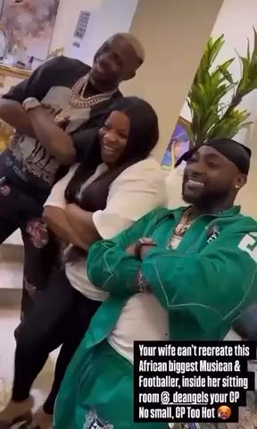 Victor Osimhen, Victor Boniface, CP and Davido