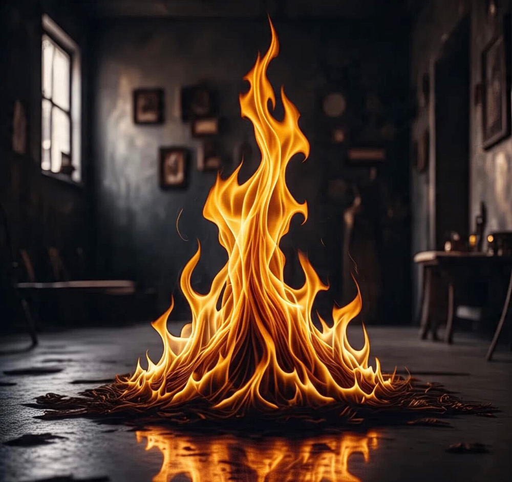FLAMING PERSPECTIVE 