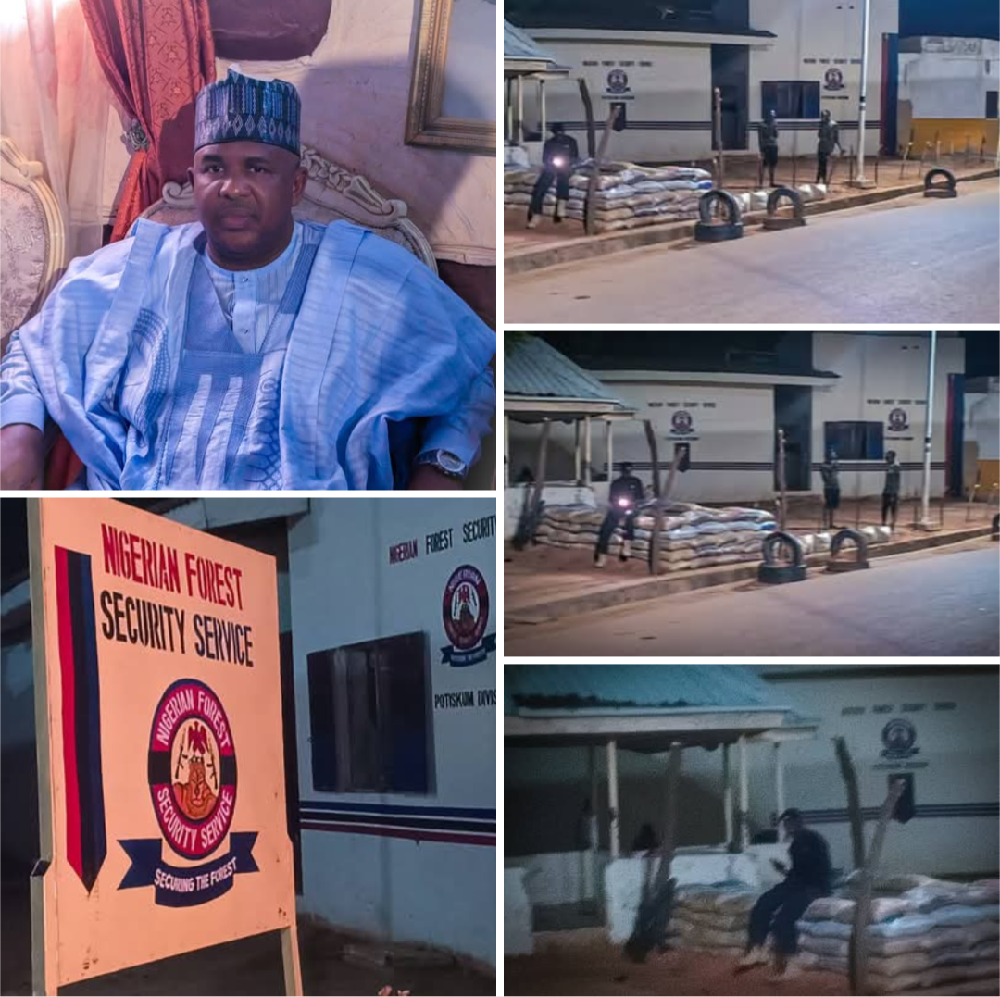 Strengthening Security: NFSS Office provided by Hon. Salisu Muktari at old abandoned Potiskum LGA's secretariat, is now working as zonal division