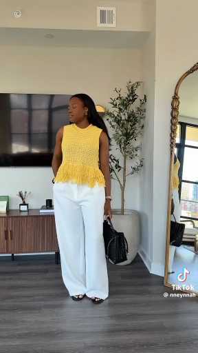How to style a white pant

Cc:Nnenayah