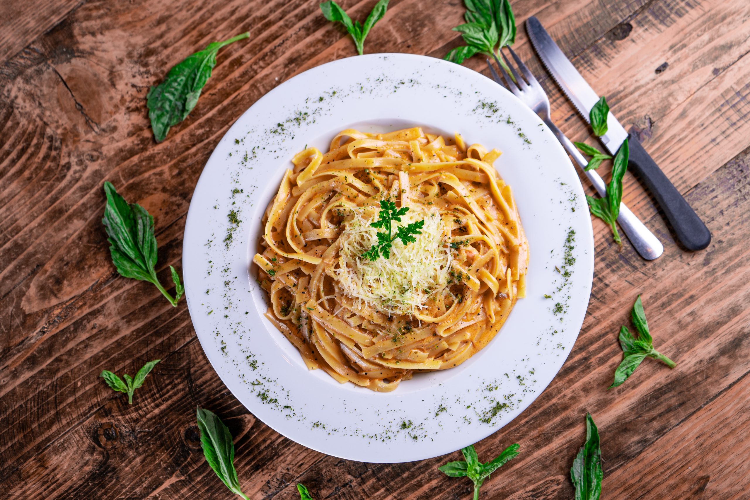 Creamy Garlic Pasta