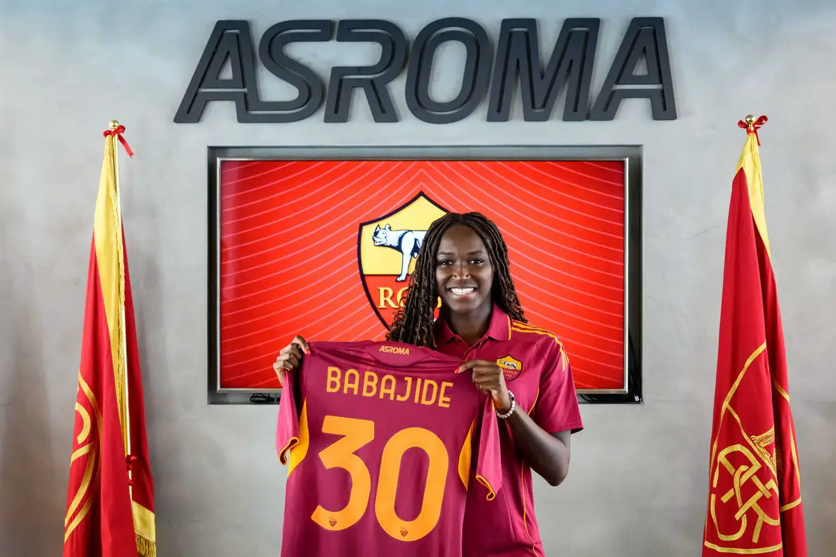 Im Happy To Be Here  Babajide Delighted With AS  Roma Transfer