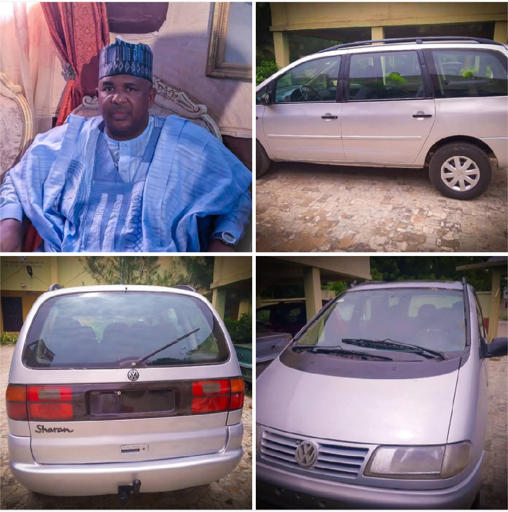Hon. Salisu Muktari has again repaired, restored, and upgraded Sharon's car for Potiskum LGA staff