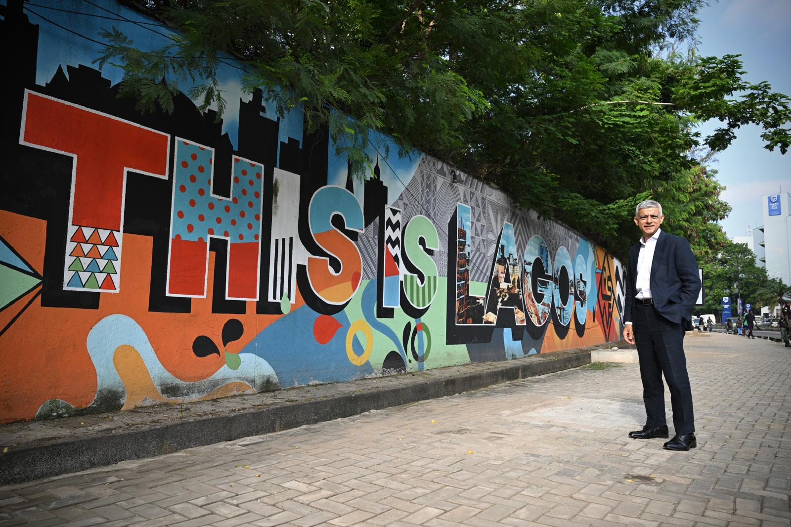 In Pictures: London Mayor, Khan, visits Africas economic powerhouse, Lagos