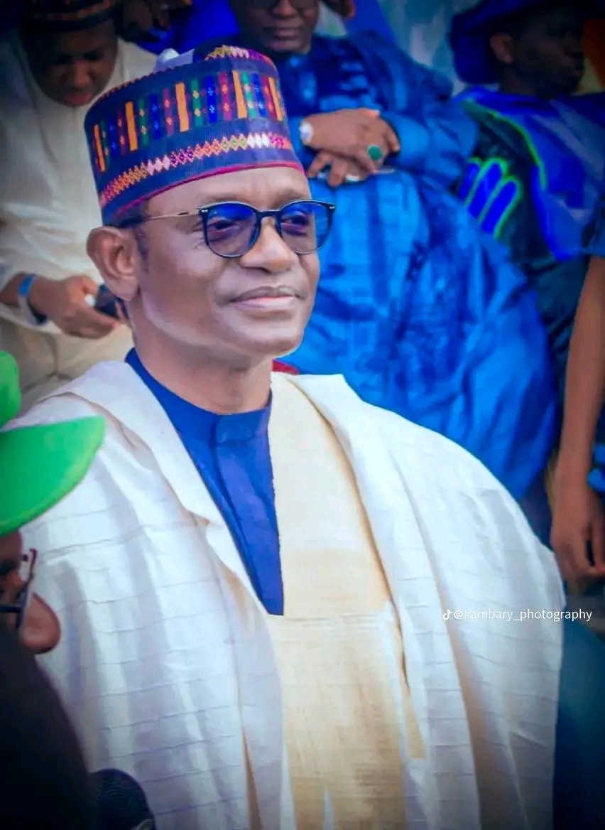 Gov. Buni laid the foundation stone for the reconstruction of the Gashua, Dumburi, and Masaba access roads in Bade LGA