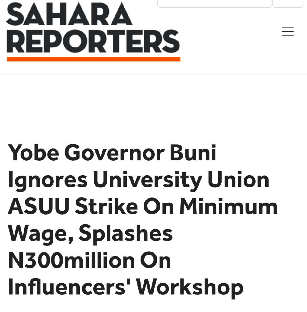 Gov. Buni has prioritized education and made it available to the public so that it can become a source of pride for the good people of Yobe State in the future