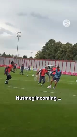 No one is spared a nutmeg. Not