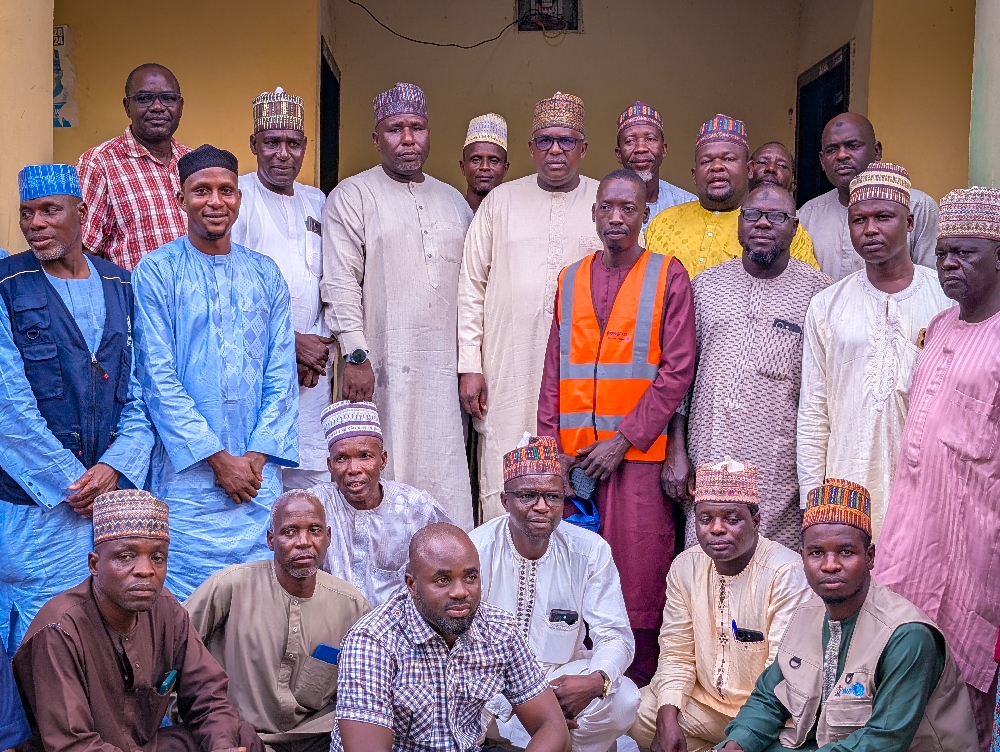 Hon. Salisu Muktari chaired the monthly Task Force Meeting on Health... Assured continued support to the Potiskum LGA's PHC Board