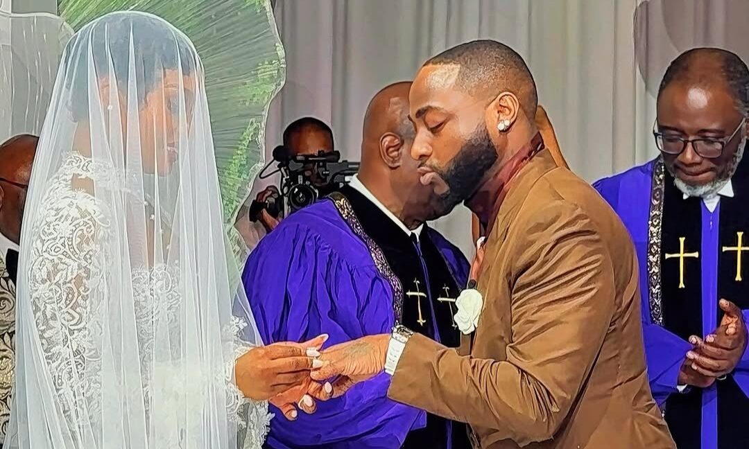 Chivido2025: What officiating pastor told Davido at his wedding