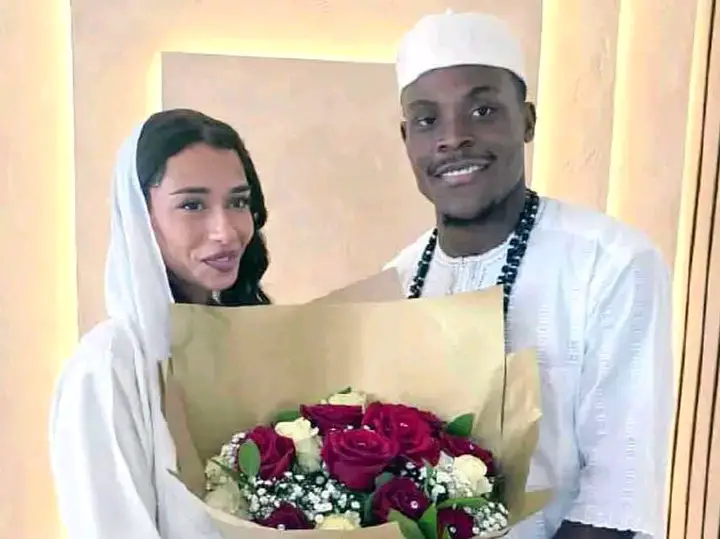 Super Eagles Midfielder Marries Moroccan Partner In United Kingdom