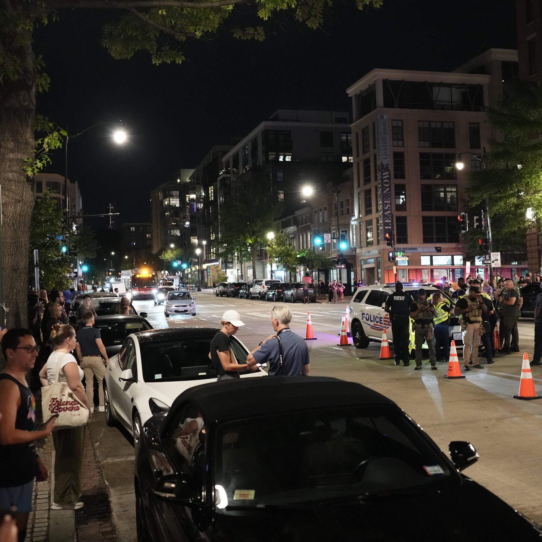 Federal Agents Ramp Up D.C. Presence as Protesters Converge on Police Checkpoint