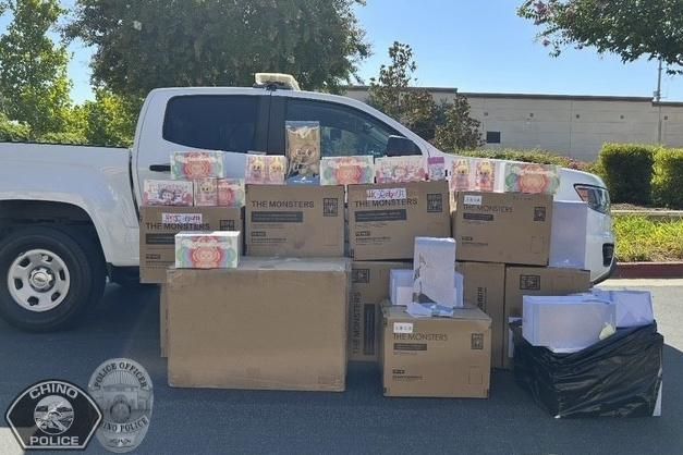 $30,000 in stolen Labubu collectibles recovered by police in California
