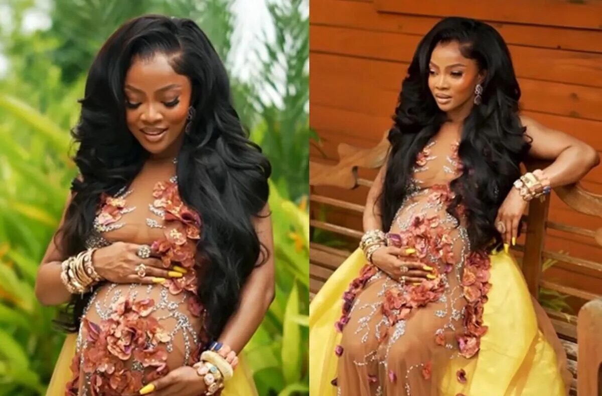 Toke Makinwa is pregnant