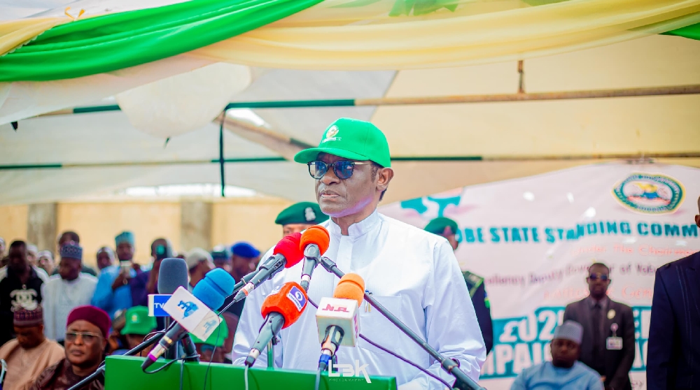 Governor Buni Launches 2025 Tree Planting Campaign, Vows to Restore Deforested Land and Forests Across Yobe