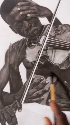 Medium: Charcoal pencils on paper 

This artwork