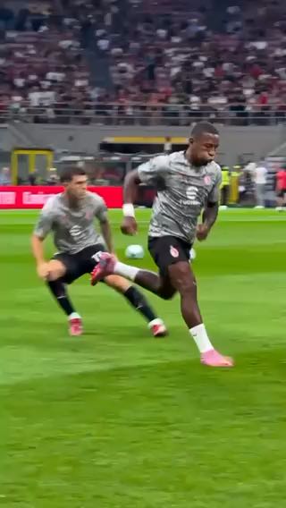  Warm-up mode activated
cc: acmilan
#sports
