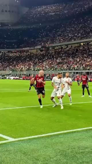  Strahinja with the first goal of our