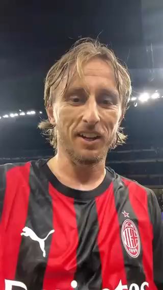  Luka has a message for you, Rossoneri