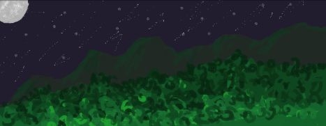 I just wanted to post this digital painting I did.