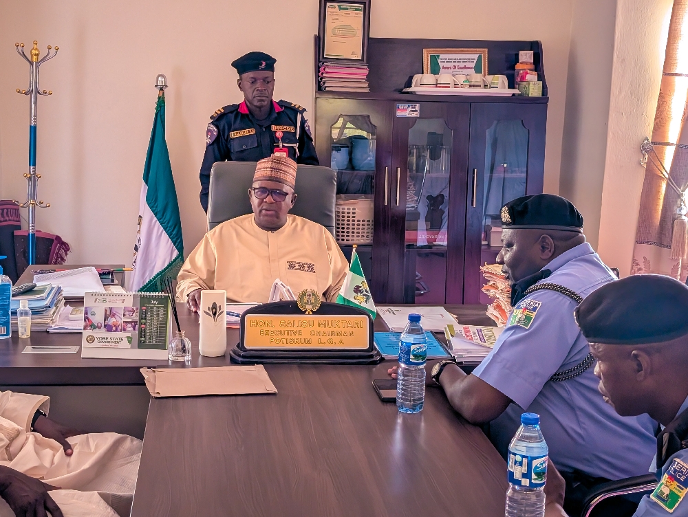 Hon. Salisu Muktari Lauds Potiskum Security Personnel, Reassures Unwavering Support for Stronger Operations