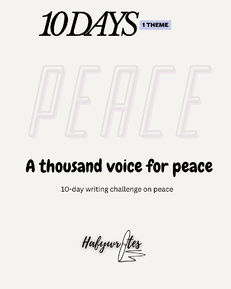 WRITE FOR PEACE