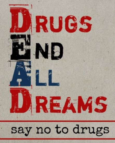 SAY NO TO DRUGS