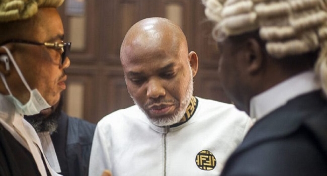 UPDATED: Court Sentences Nnamdi Kanu To Life Imprisonment, Says IPOB Leader An ‘International Terrorist’