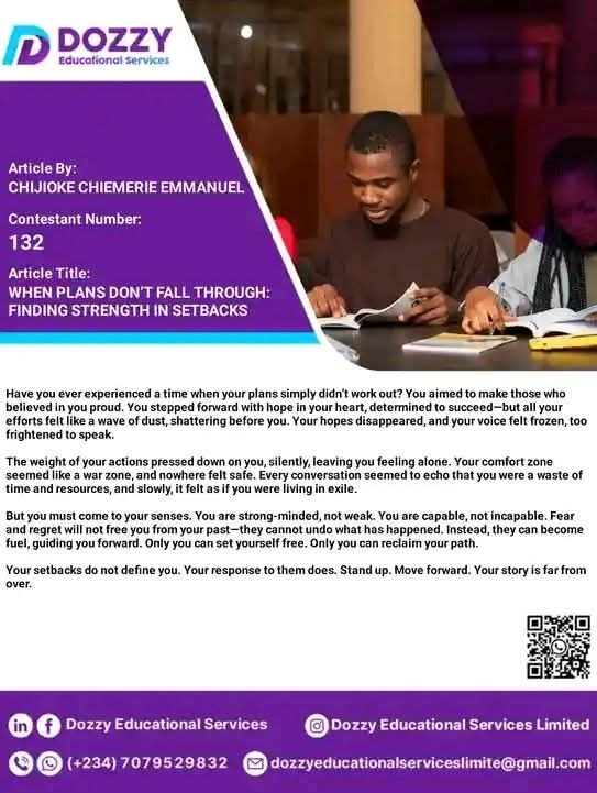 When Plans Don’t Fall Through: Finding Strength in Setbacks