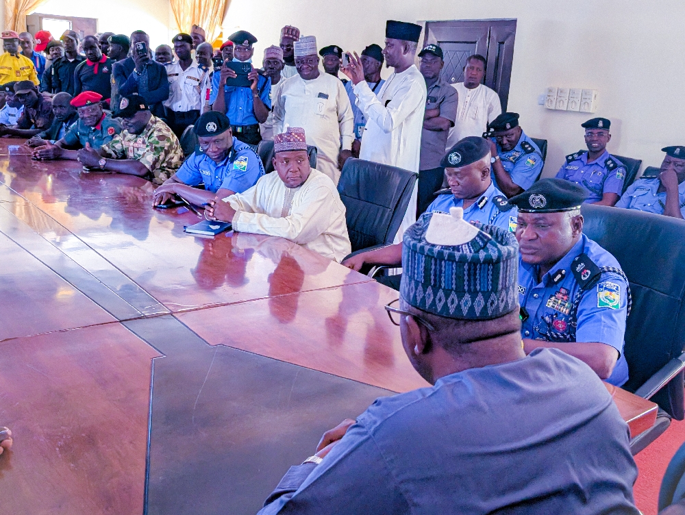 Hon. Salisu Muktari Hosts Yobe Police Commissioner, Reaffirms Commitment to Security and Peace in Potiskum