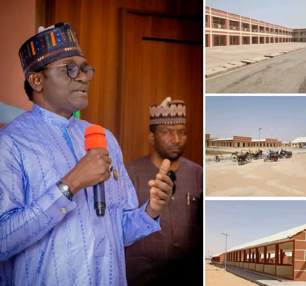 Gov. Buni Delivers Economic Transformation in Southern Yobe with Completed Ultra Modern Markets in Potiskum, Ngalda