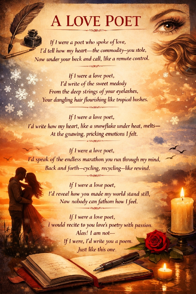 A LOVE POET