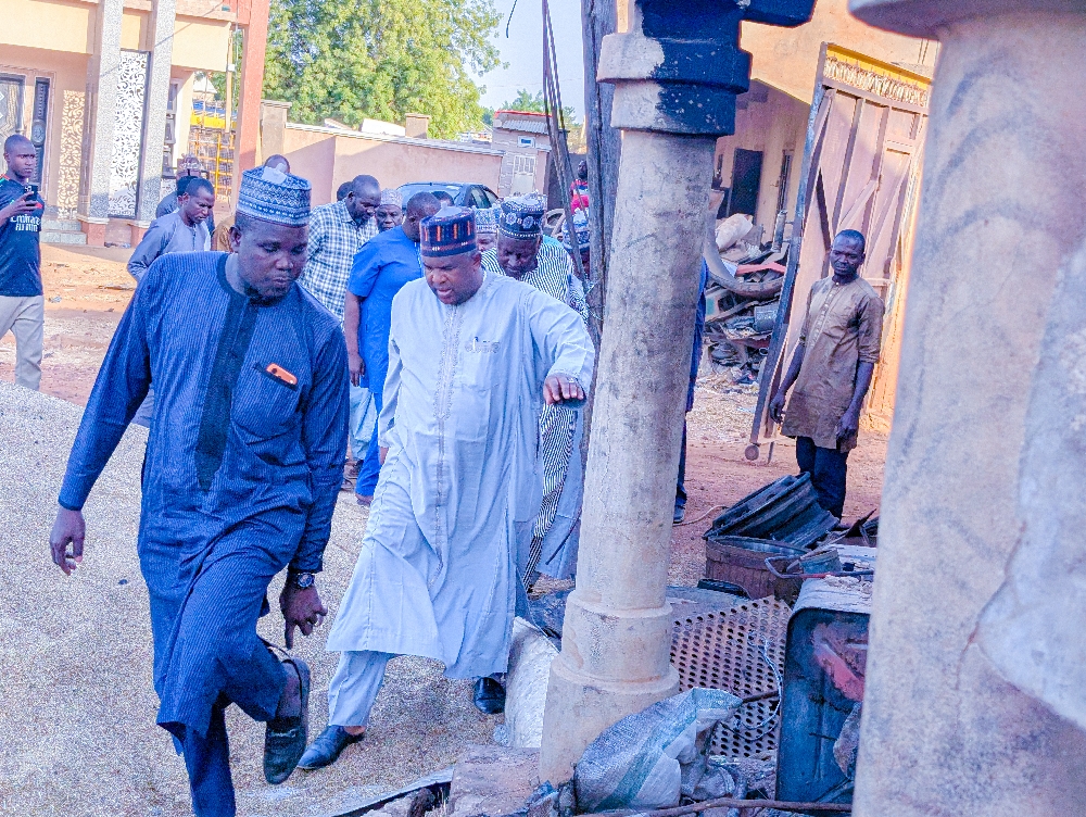 Hon. Salisu Muktari Sympathizes with Bazuwa Family Over Devastating Fire Incident, Assures Gov't Support