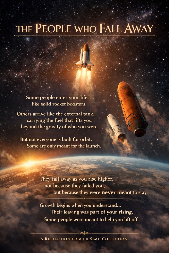 THE PEOPLE WHO FALL AWAY 