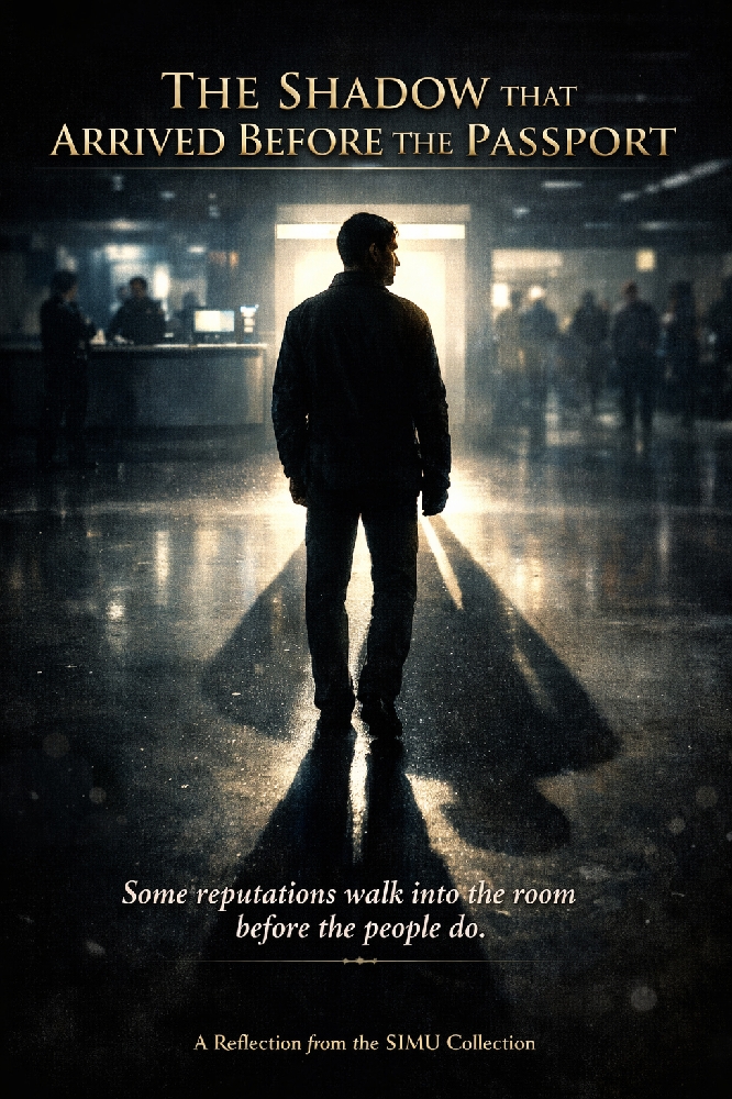 THE SHADOW THAT ARRIVED BEFORE THE PASSPORT 