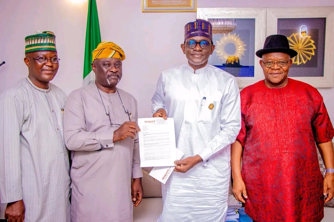 “I Dedicate This Award to the Good People of Yobe” —Gov. Buni Reacts as Vanguard Names Him Governor of the Year