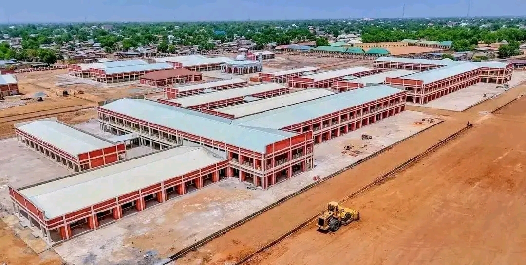 Gov. Buni Delivers on Promise: Potiskum Witnesses Economic Transformation with Modern Market and Mega Trailer Park