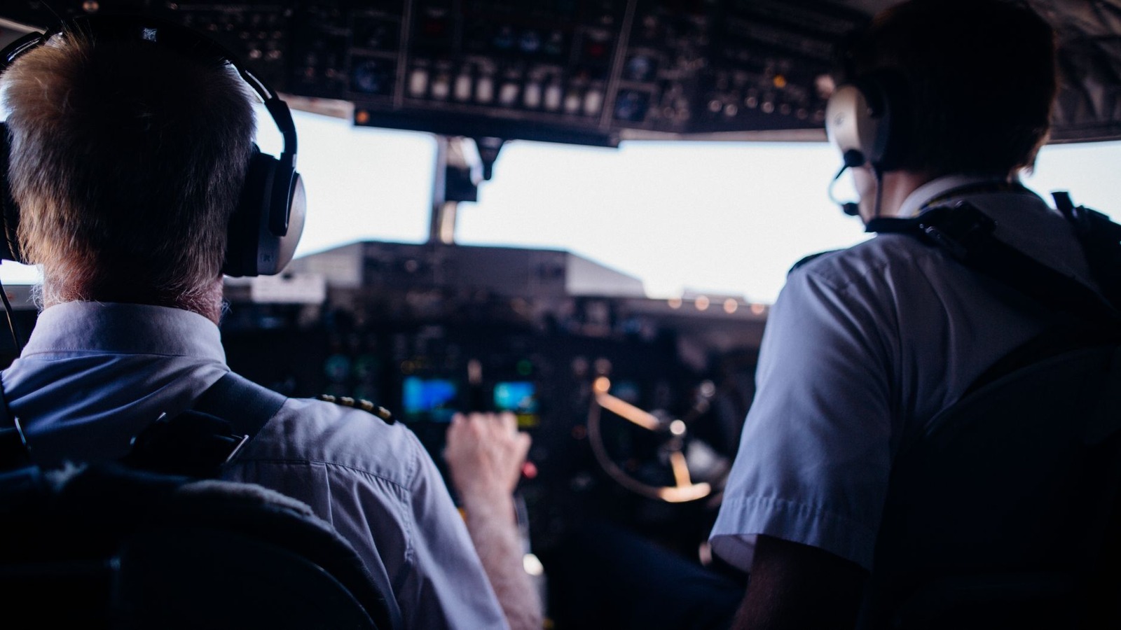 The cockpit is the most organized room in the world.