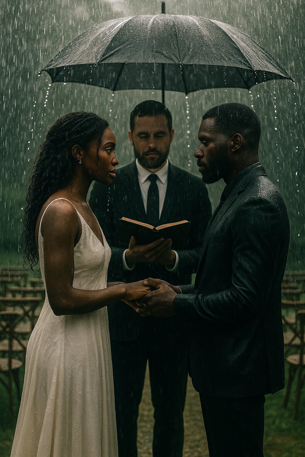 Rain was not in the plan. Rain became the plan.