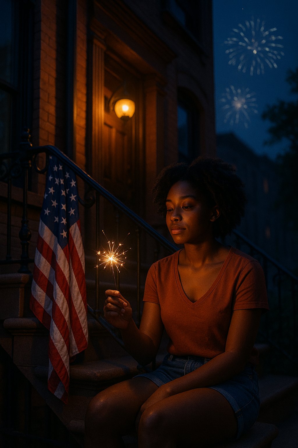 This is my first Fourth alone.