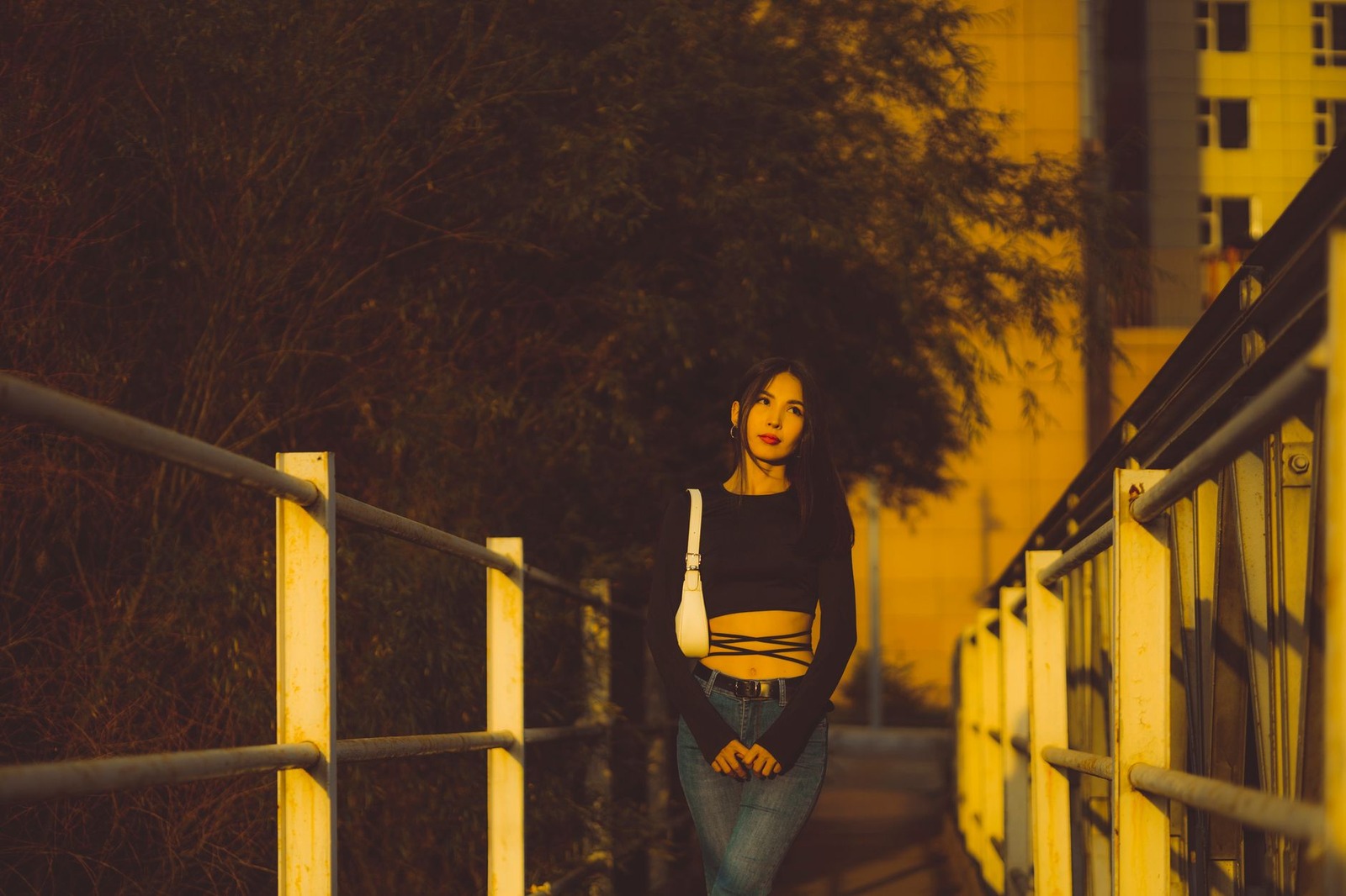 She did not know I was shooting.