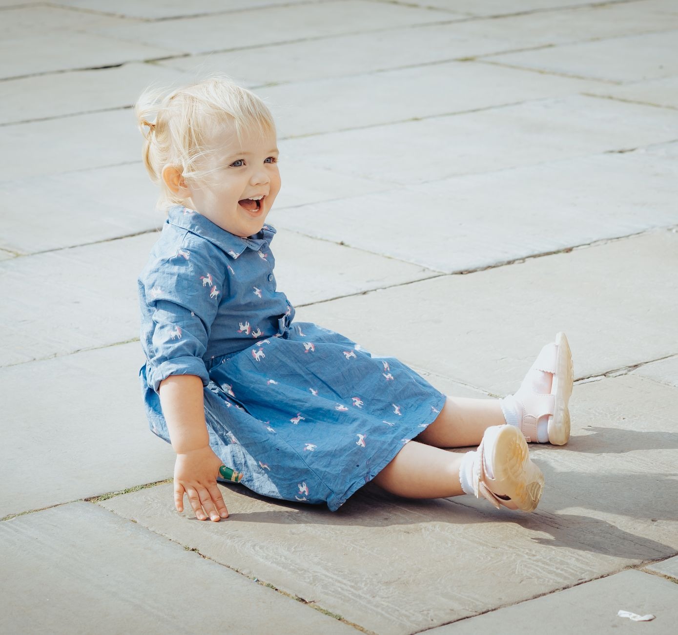 Children do not pose. They exist.