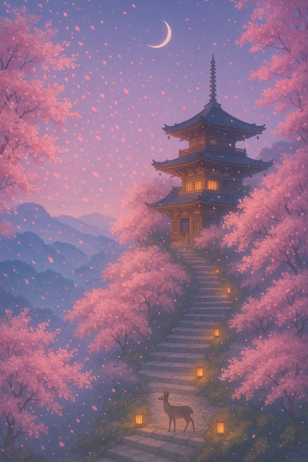 The temple waits for the petals the way the petals wait for the wind.