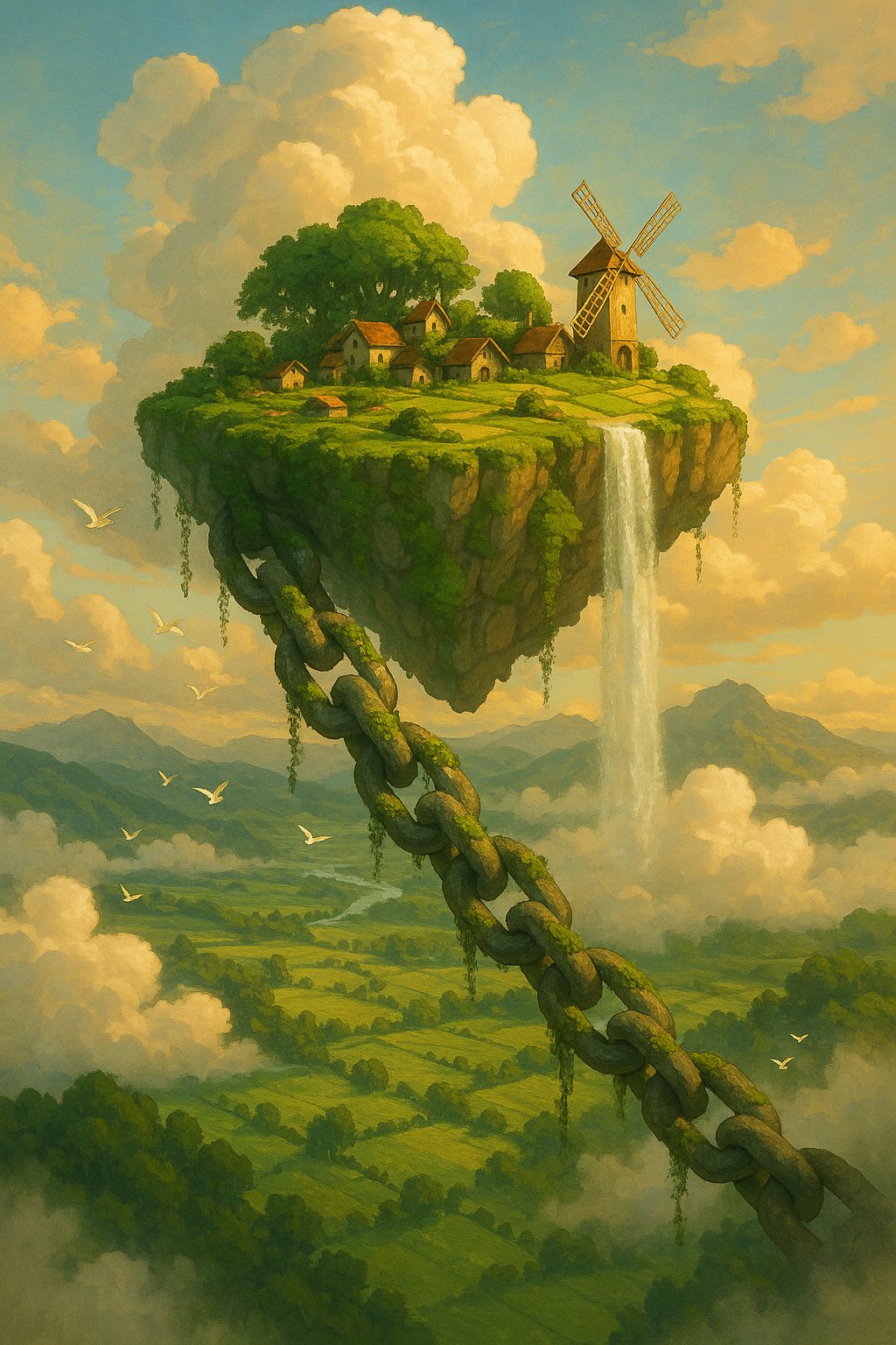 The island has been floating since before anyone can remember.
