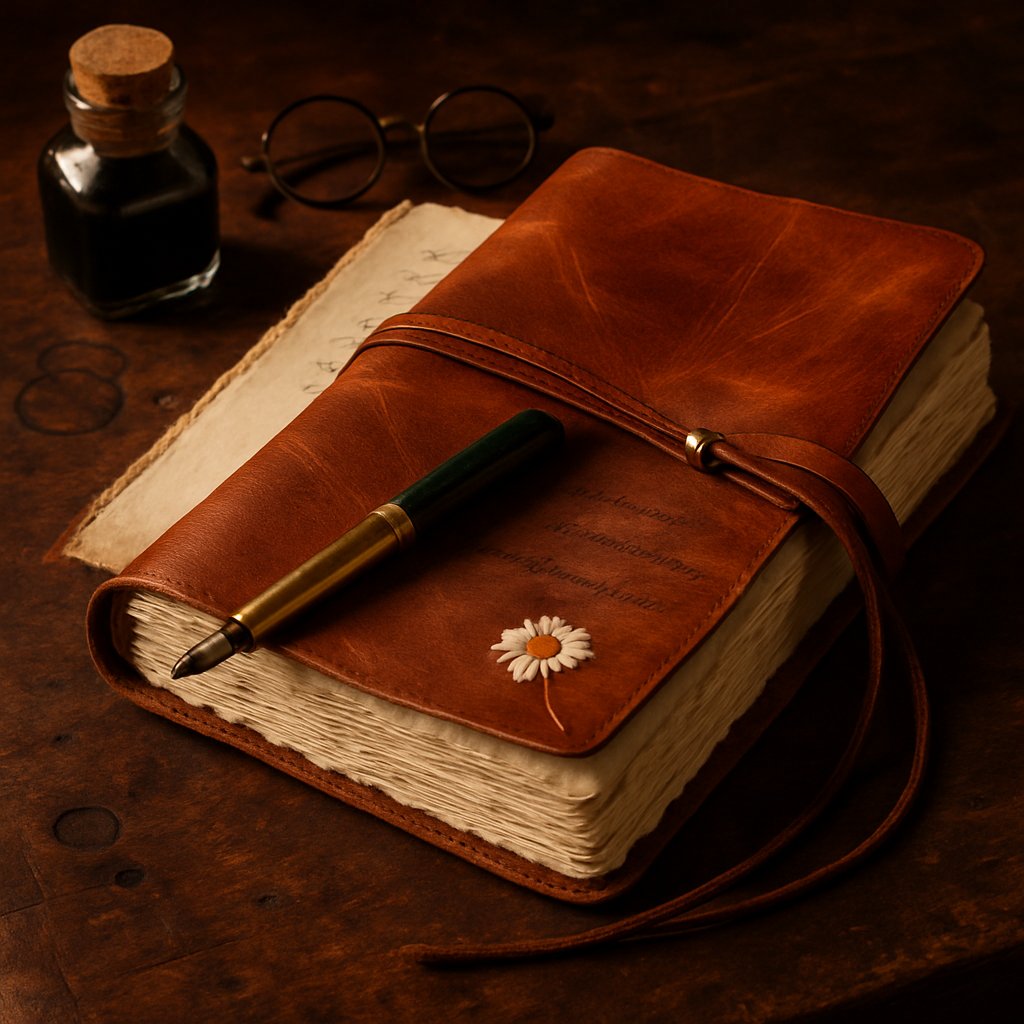 I make journals for people who still write by hand.