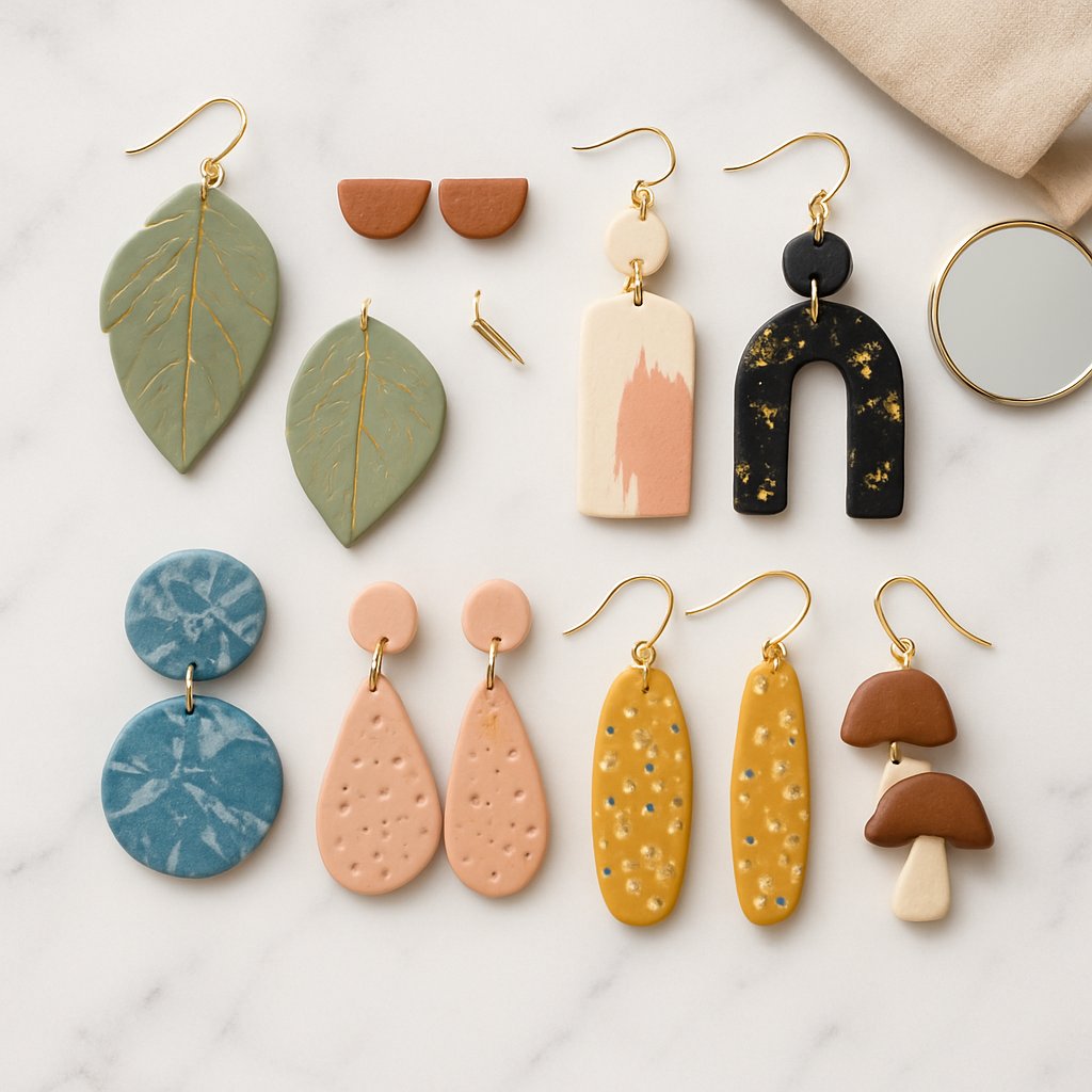Started making earrings because I could not find any I liked under two...