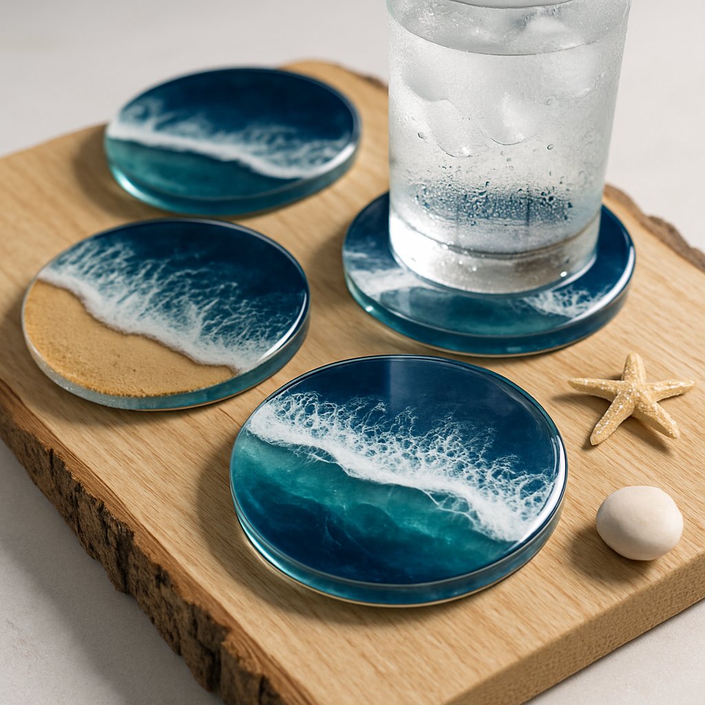 Someone told me resin art is not real art. I smiled and did not argue.