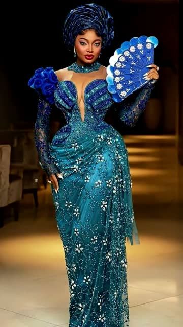NIGERIAN WEDDING guest outfit 2025 2026 #laceweddingdress #africanfashion #womenoutfits